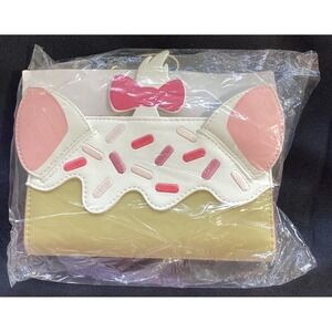 Loungefly Disney Aristocats Marie Sweets Pink Flap Wallet NEW